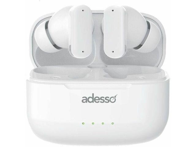 Adesso Xtream T2 Bluetooth Wireless Earbuds with ANC and Built-in Microphone - Stereo - True Wireless - Bluetooth - 32.8 ft - 20 Hz to 20 kHz - Earbud - Binaural - In-ear