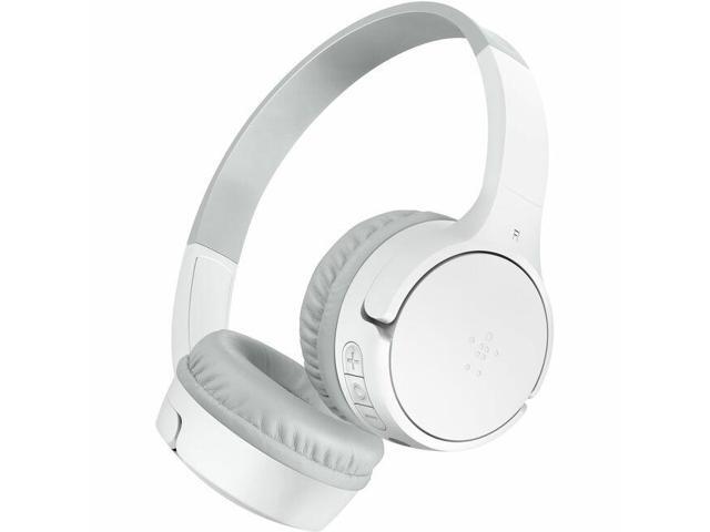 Belkin AUD002btWTV3 SoundForm Mini Wireless On-Ear Headphones for Kids - White