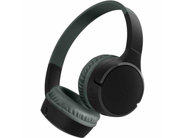 Belkin AUD002btBKV3 SoundForm Mini Wireless On-Ear Headphones for Kids - Black