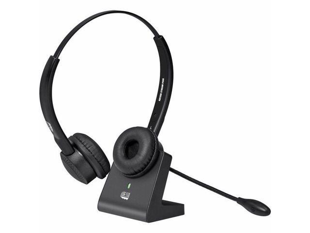 Adesso Xtream P400 Wireless Multimedia Headset with Charging Dock - Stereo - Mini-phone (3.5mm) - Wireless - Bluetooth - 32 Ohm - 20 Hz to 20 kHz - Over-the-head - Binaural - Supra-aural
