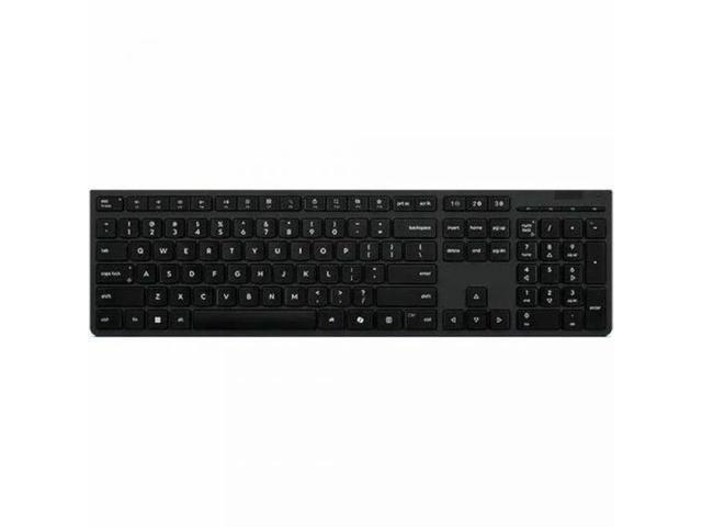 Lenovo Professional Wireless Rechargeable Keyboard-US English - Wireless Connectivity - Bluetooth/RF - 2.40 GHz - USB Type A Interface - 104 Key(s) - CoPilot Hot Key(s) - English (US) - PC - Scissors