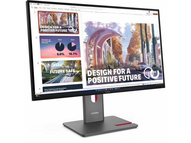 Lenovo ThinkVision P27QD-40 27" Class WQHD LED Monitor - 16:9 - Raven Black - 27" Viewable - In-plane Switching (IPS) Technology - WLED Backlight - 2560 x 1440 - 1.07 Billion Colors - 350 Ni