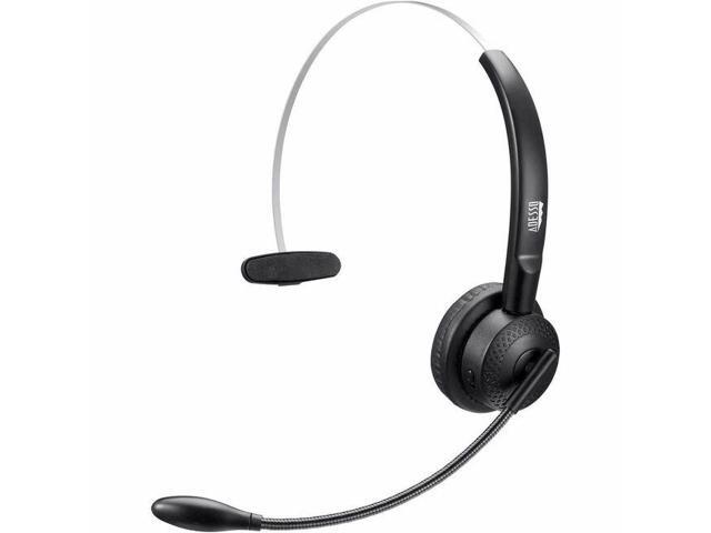 Adesso Xtream P300 Headset - Mono - Mini-phone (3.5mm) - Wired/Wireless - Bluetooth - Over-the-head - Monaural - Supra-aural