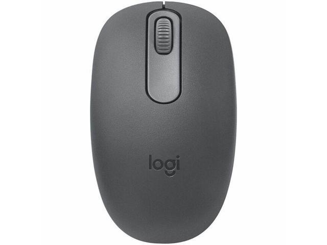 Logitech M196 Mouse - Optical - Wireless - 32.81 ft - Bluetooth - Graphite - 1000 dpi - Scroll Wheel - Small/Medium Hand/Palm Size - Symmetrical - 1 x AA Battery Supported