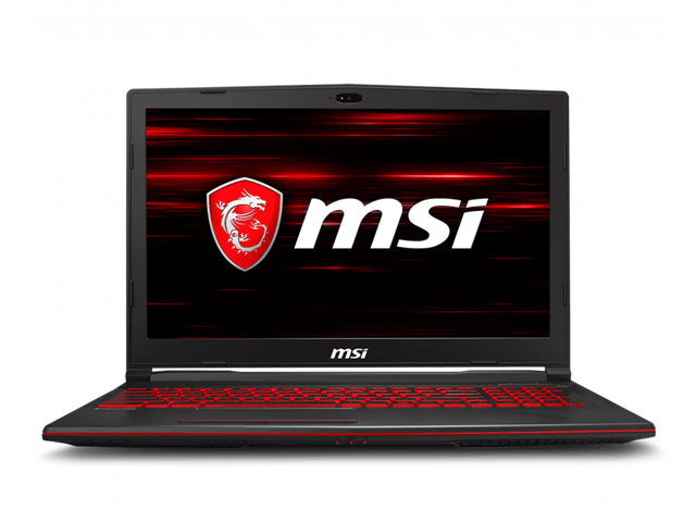 MSI GL63 8RC-664US i5-8300H 8GB RAM GTX1050 1TB HDD Gaming Laptop
