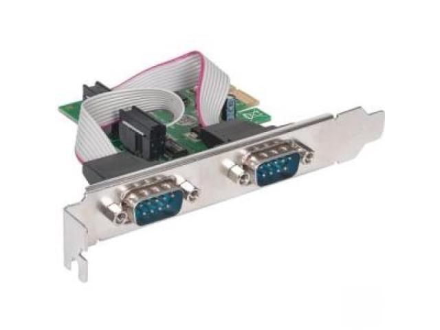 Manhattan Serial Pci Express Card Quickly And Easily Adds Two Db9 Ports To Pci E Newegg Com