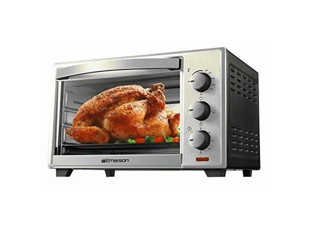 Emerson Er101003 Stainless Steel 6 Slice Convection And Rotisserie