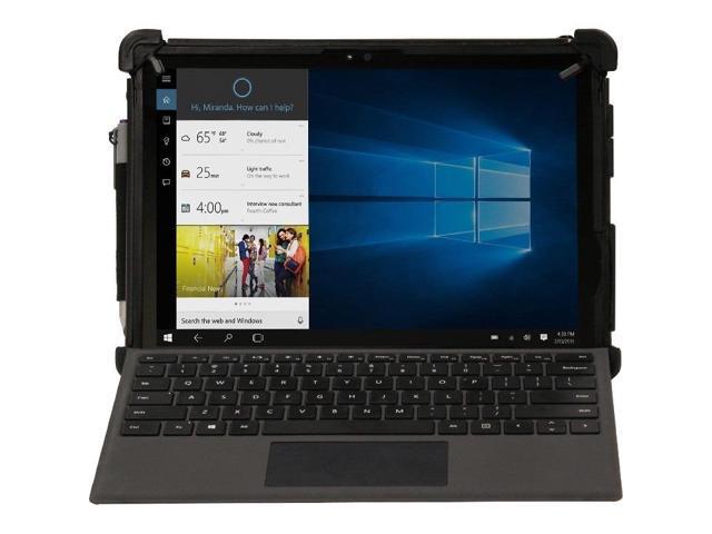 Mobiledemand Microsoft Surface Pro 4 2018 Premium Rugged Case Black Military Drop Tested Newegg Com