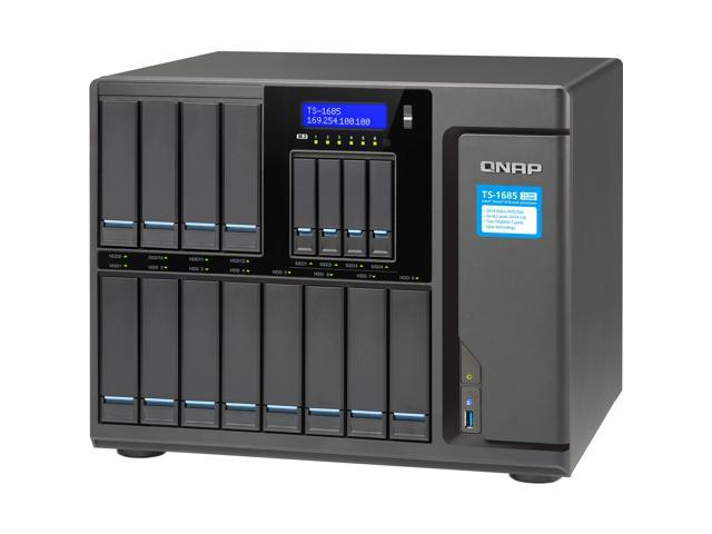QNAP High-capacity 16-bay Xeon D Super NAS with Exceptional Performance