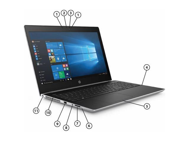HP Laptop ProBook Intel Core i5 7th Gen 7200U (2.50GHz) 8GB Memory