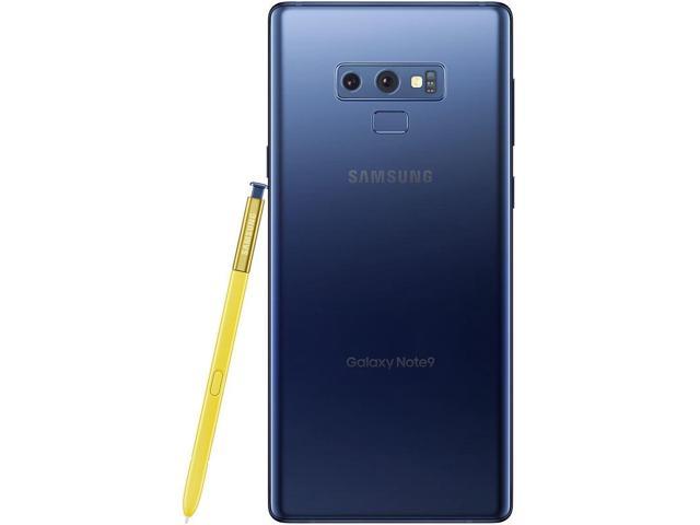 Samsung Galaxy Note 9 Unlocked Phone with 6.4" Screen, 6GB/128GB, Ocean Blue