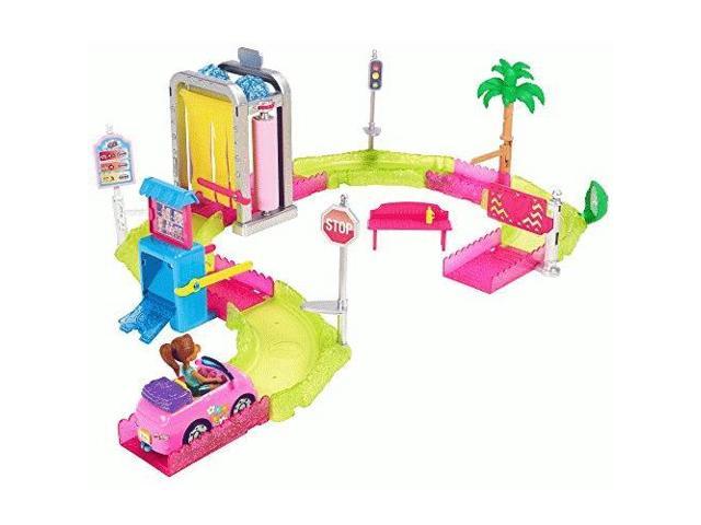 barbie car track