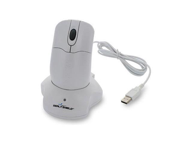 Seal Shield Silver Storm Wireless Waterproof Mouse (STWM042WE) - White