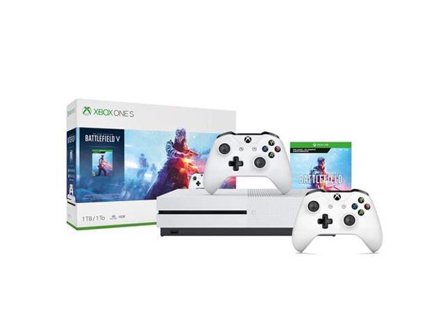 Xbox One S 1TB Console - Battlefield V Bundle + Extra Xbox Controller