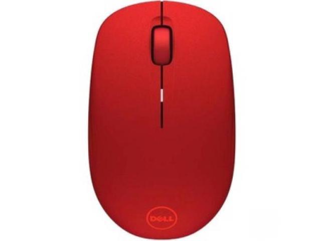 dell red mouse