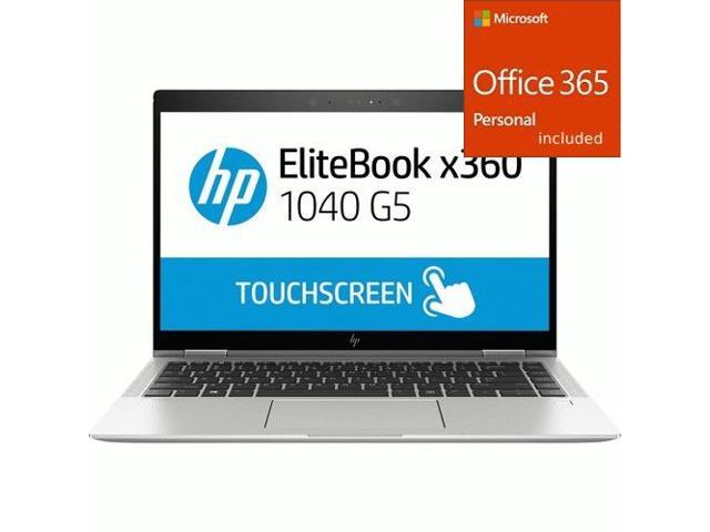 HP EliteBook x360 1040 G5 14" Touchscreen 2 in 1 Notebook - + Office 365 Bundle