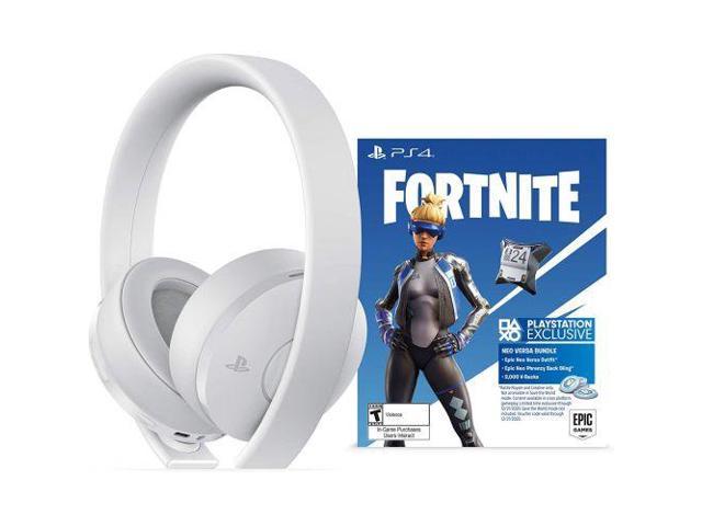 voetstuk Installeren kalkoen PlayStation Gold Wireless Headset Fortnite White - PlayStation 4 -  Newegg.com