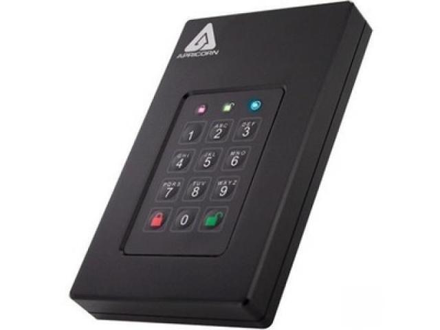 Apricorn Aegis Fortress 5 TB Hard Drive External USB 3.0 AFL35TB