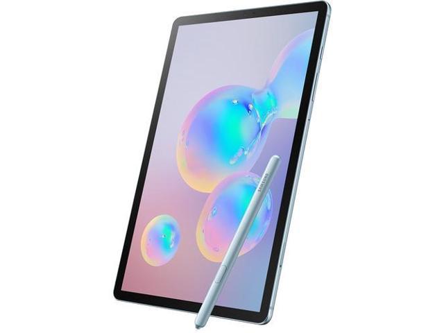 Samsung Galaxy Tab S6 SM-T860 Tablet - 10.5" - 8 GB RAM - 256 GB Storage - Android 9.0 Pie - Cloud Blue - Qualcomm SDM855 Snapdragon 855 SoC - Qualcomm Kryo 485 Single-core (1 Core) 2.84 GHz, Qua