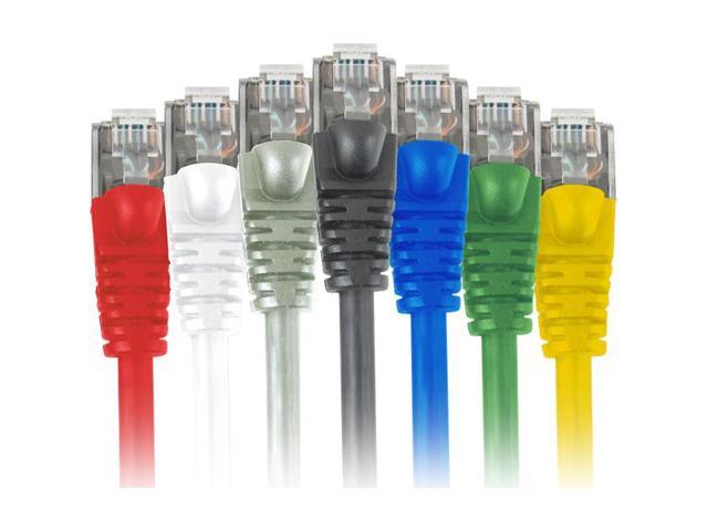 COMPREHENSIVE CONNECTIVITY COMPANY 10FT CAT6 Gry SNAGLESS Shielded Cable Cables Network Cables 