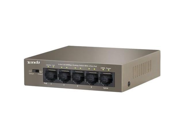 Photo 1 of Tenda 5-Port 10-100Mbps Desktop Switch With 4-Port Poe--factory sealed