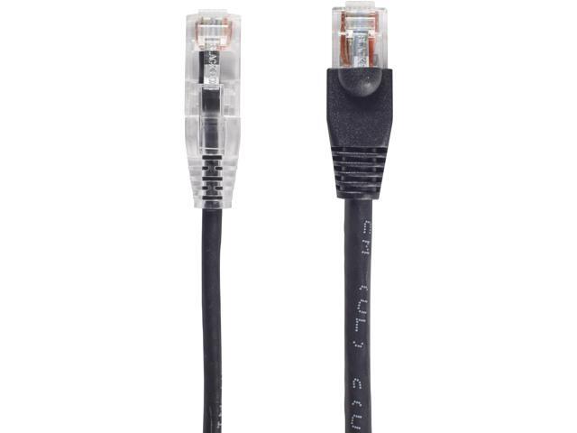 UNSHIELDED PVC Black Box C6APC28-GN-04 Slim-NET CAT6A 28-AWG 500-MHZ Stranded ETHERNET Patch Cable S UNSHIELDED PVC Black Box C6APC28-GN-04 Slim-NET CAT6A 28-AWG 500-MHZ Stranded ETHERNET Patch Cable S