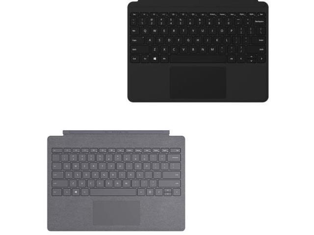 Microsoft Surface Pro Signature Type Cover Platinum Surface Go Signature Type Cover Black Newegg Com