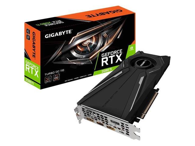 GIGABYTE NVIDIA GeForce RTX 2080 TI TURBO OC 11GB (Rev. 2.0) GDDR6