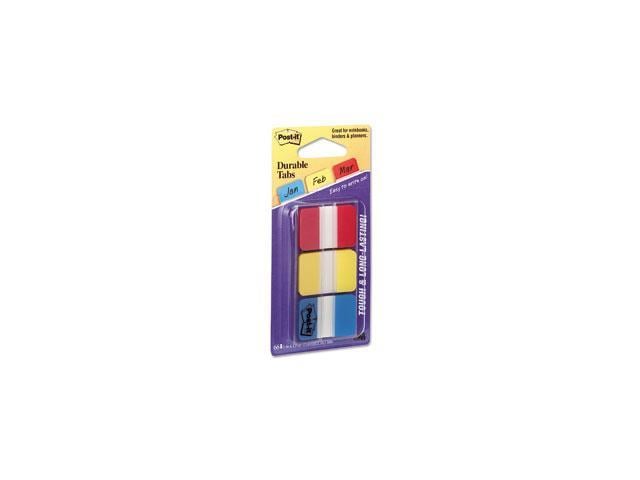 Post-It Tabs Tab,Durable,66/Pk,Ast 686RYB 