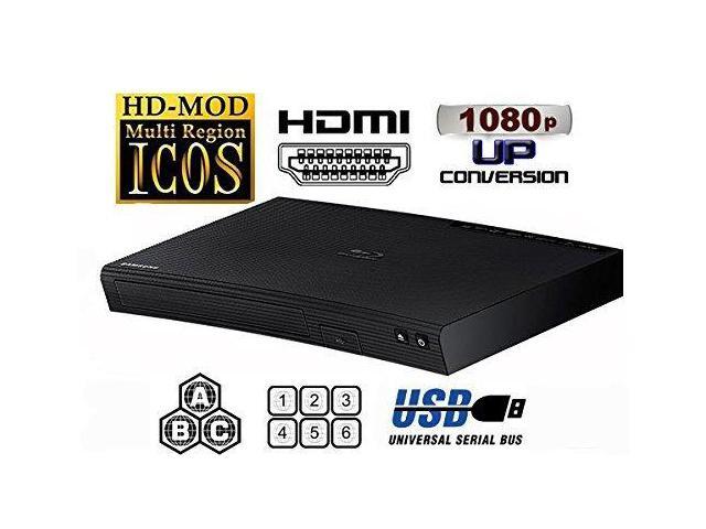 Samsung J5100RF Multi System Region Free Blu Ray Disc DVD Player