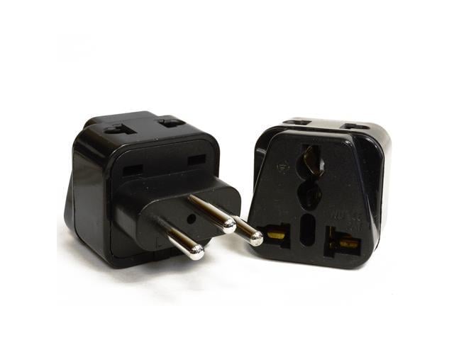 OREI 2 in 1 USA to Switzerland Travel Adapter Plug (Type J) - 2 Pack ...