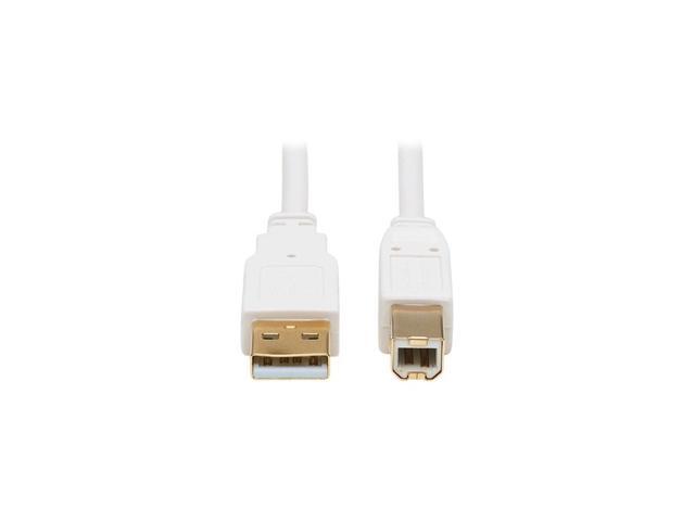 TRIPP LITE U022AB-010-WH USB-A TO USB-B ANTIBACTERIAL CABLE 10FT