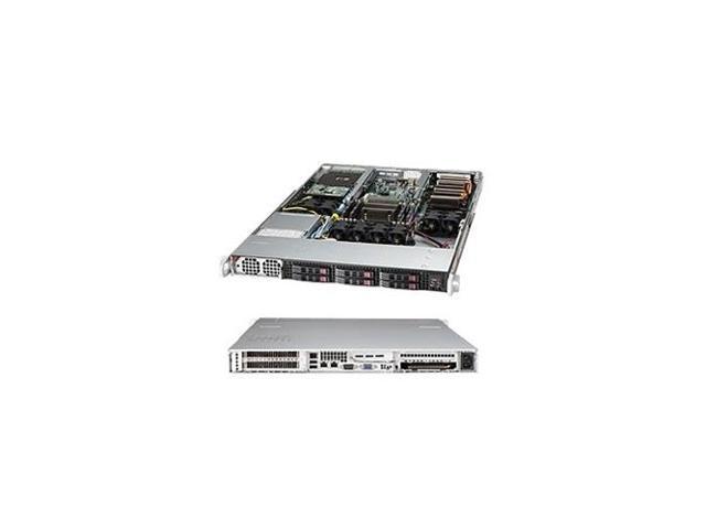 SUPERMICRO SYS-1018GR-T Supermicro SuperServer SYS-1018GR-T LGA2011 1400W 1U Rackmount Server Barebone System (Black)