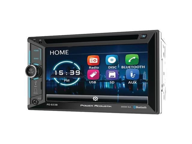 POWER ACOUSTIK PD-623B 2DIN 6.2IN NODETACH RCVR - Newegg.com