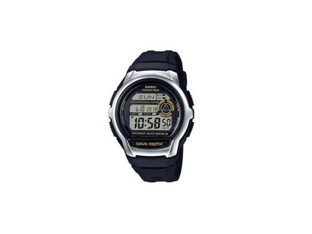 casio men's wave ceptor digital lcd watch