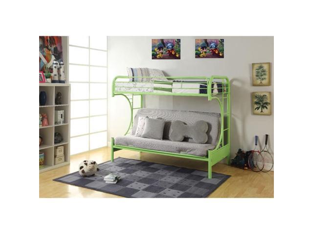 Benzara Bm185829 Metal Twin Over Full Size Futon Bunk Bed With Twin Over Full Size Futon Bunk Bed