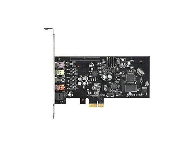 ASUS XONAR SE Asus XONAR SE 5.1 Channel 192kHz/24-bit Hi-Res 116dB SNR PCIe Gaming Sound Card with Windows 10 compatibility