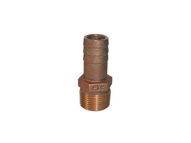 Groco Pipe to Hose Adapter Straight 1/"