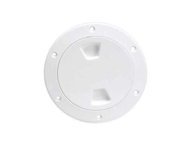 BECKSON MARINE INC DP40-B BECKSON 4/" SMOOTH CENTER SCREW OUT DECK PLATE ...