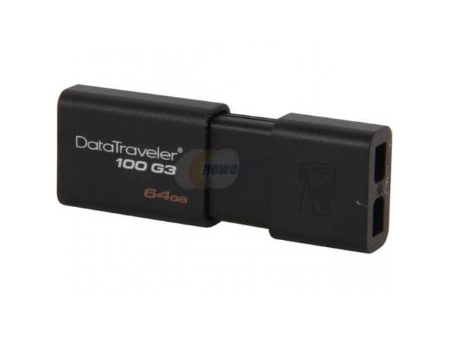 KINGSTON DATATRAVELER DT100 G3 64GB USB 3.0 FLASH DRIVE DT 100 64G 64 G GB NEW 