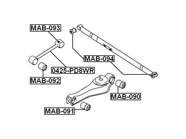 Front Left Brake Caliper Assembly For Mitsubishi Delica Space Gear Pc