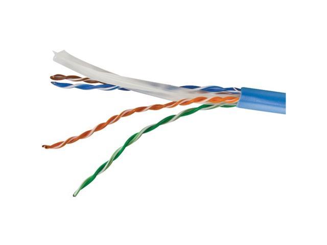 VERICOM MBW6U-00934 CAT6 UTP Solid Riser CMR Cable, 1,000ft Pull Box ,Blue