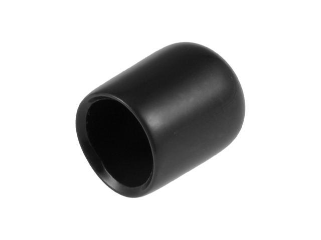 20PCS 25MM ID Round Tubing Hole Plug End Caps for Table Chair Feets Black 