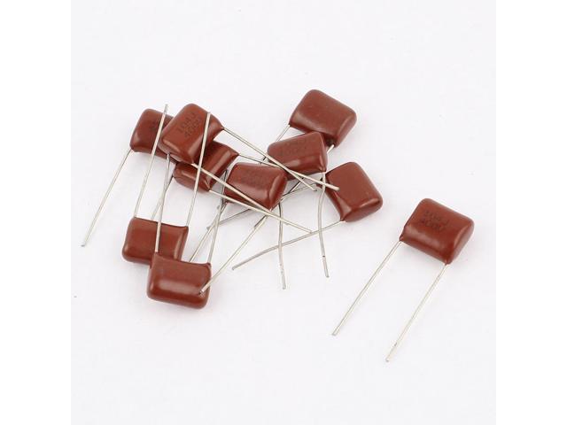 uxcell CBB21 Metallized Polypropylene Film Capacitors 250V 0.1uF for Electric Circuits Energy Saving Lamps Pack of 20