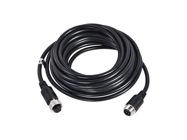 Video Aviation Cable 4-Pin 16.4FT 5M Male to Female Shielded Extension Cable - Newegg.com