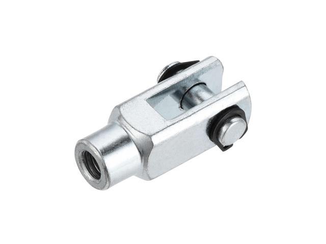 Pneumatic Air Cylinder 16mm Bore 50mm Stroke with Y Connector and Quick Fittings