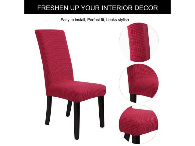 Spandex Stretch Dining Room Chair Covers Ebay