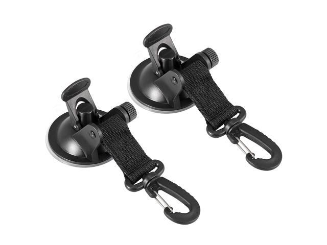 1/2PCS  Suction Cup Securing Hook Tie Down Camping Tarp As Car Side Awning UK 