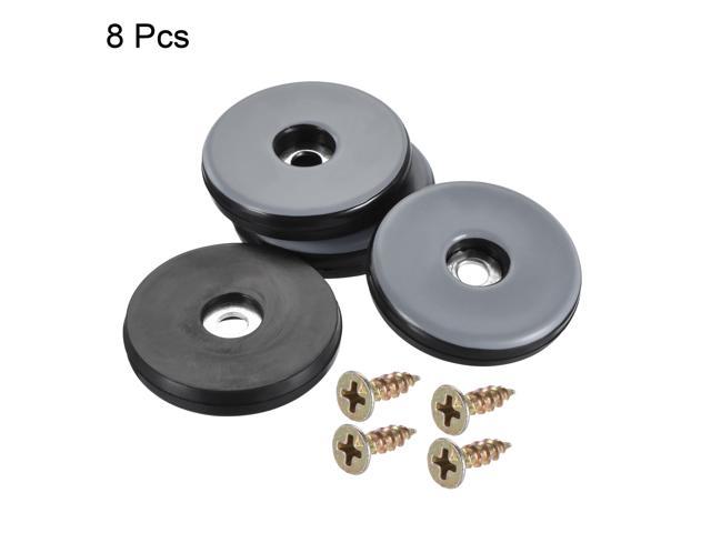 38mm Furniture Feet Slider Glider Screw-in Chair Leg Protector Pads ...