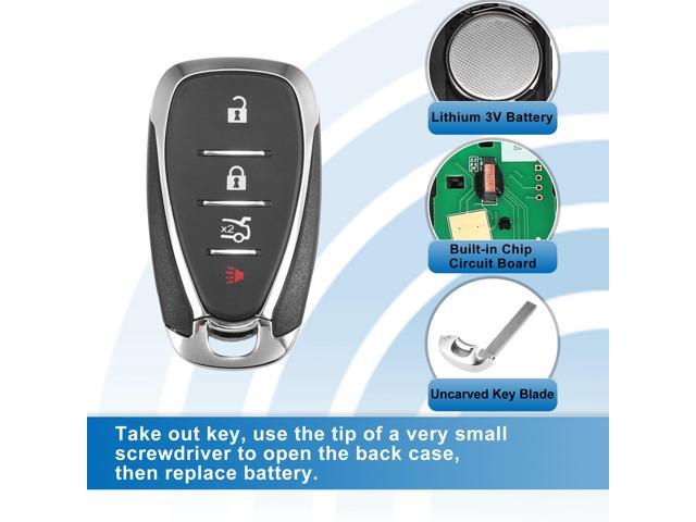 4 Button Car Keyless Entry Remote Control Replacement Key Fob Proximity ...